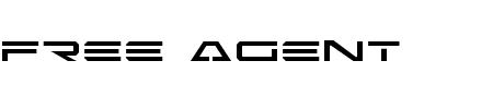 Free Agent Schriftart