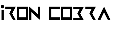 Iron Cobra Condensed Schriftart