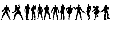 Font Action Men: Mehr Infos & Zeichen Übersicht TTF: Action Men Font