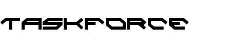 Taskforce Condensed Schriftart
