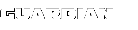 TTF: Guardian Shadow Schriftart