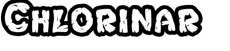 TTF: Chlorinar Schriftart