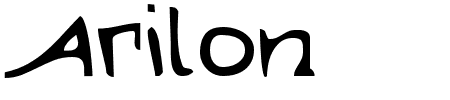 TTF: Arilon Schriftart