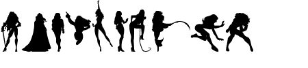 Font Action Women: Mehr Infos & Zeichen Übersicht TTF: Action Women Font