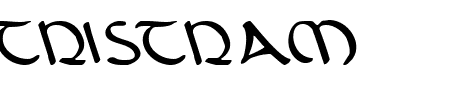 Tristram Leftalic Schriftart