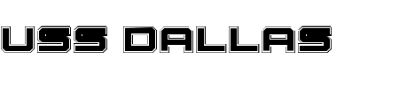Font USS Dallas Academy: Mehr Infos & Zeichen Übersicht TTF: USS Dallas Academy Font