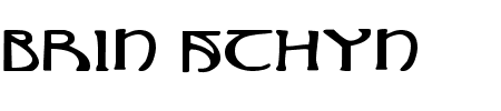 Brin Athyn Expanded Schriftart