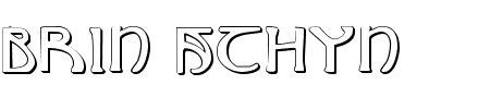 TTF: Brin Athyn Shadow Schriftart