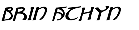 Brin Athyn Rotalic Schriftart