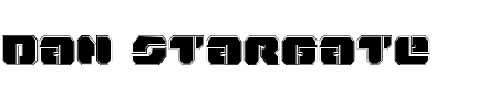 Font Dan Stargate Pro: Mehr Infos & Zeichen Übersicht TTF: Dan Stargate Pro Font