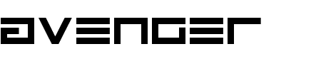 Font Avenger: Mehr Infos & Zeichen Übersicht TTF: Avenger Font