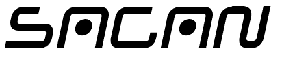 Sagan Italic Schriftart