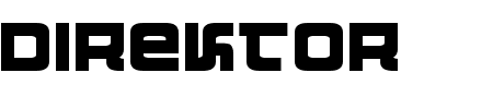 Font Direktor: Mehr Infos & Zeichen Übersicht TTF: Direktor Font