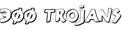 300 Trojans Shadow Schriftart