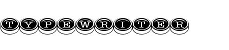 Schriftart Typewriter Keys: Mehr Infos & Zeichen Übersicht TTF: Typewriter Keys Schriftart