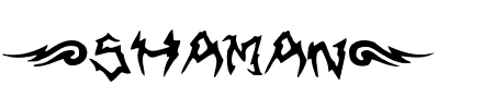 TTF: Shaman Font