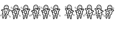 VoodooDollsPinned Schriftart