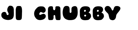 Schrift JI Chubby Caps: Mehr Infos & Zeichen Übersicht TTF: JI Chubby Caps Schrift