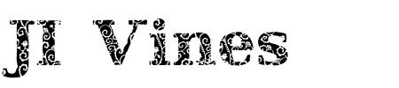Schriftart JI Hidden Vines: Mehr Infos & Vorschau Generator TTF: JI Hidden Vines Schriftart