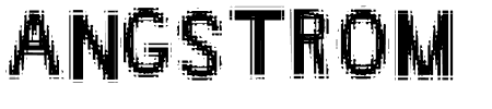 TTF: Angstrom Font