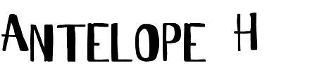 Schriftart Antelope H: Mehr Infos & Vorschau Generator TTF: Antelope H Schriftart