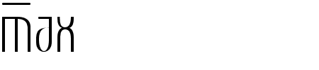 Schriftart Max: Mehr Infos & Vorschau Generator TTF: Max Schriftart