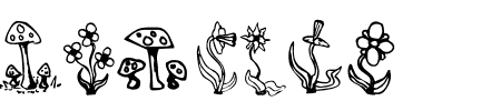 Schrift Garden Dingbats: Mehr Infos & Zeichen Übersicht TTF: Garden Dingbats Schrift