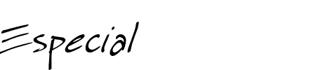 Schriftart Especial Kay: Mehr Infos & Zeichen Übersicht TTF: Especial Kay Schriftart