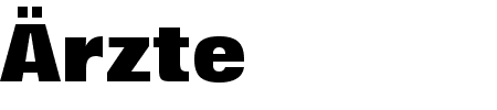 TTF: �rzte Font