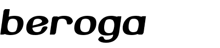 Schriftart Beroga: Mehr Infos & Zeichen Übersicht TTF: Beroga Schriftart