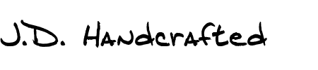 Schriftart J.D. Handcrafted: Mehr Infos & Zeichen Übersicht TTF: J.D. Handcrafted Schriftart