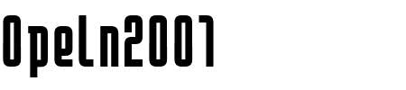 Schriftart Opeln2001: Mehr Infos & Vorschau Generator TTF: Opeln2001 Schriftart