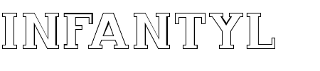 Schriftart InfantylOut: Mehr Infos & Vorschau Generator TTF: InfantylOut Schriftart