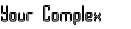 Font Your Complex Inlined: Mehr Infos & Zeichen Übersicht TTF: Your Complex Inlined Font