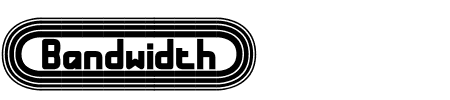 TTF: Bandwidth Schriftart