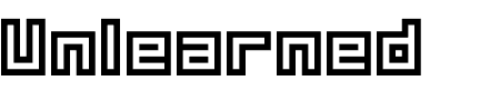 Schriftart Unlearned: Mehr Infos & Vorschau Generator TTF: Unlearned Schriftart