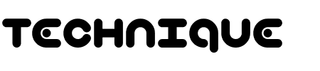 Font Technique BRK: Mehr Infos & Zeichen Übersicht TTF: Technique BRK Font