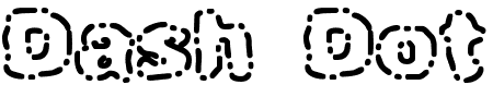 Schriftart Dash Dot BRK: Mehr Infos & Vorschau Generator TTF: Dash Dot BRK Schriftart