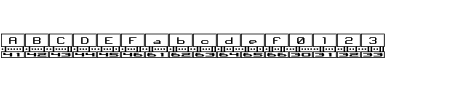 Schriftart Binary BRK: Mehr Infos & Vorschau Generator TTF: Binary BRK Schriftart