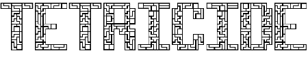 Schriftart Tetricide BRK: Mehr Infos & Vorschau Generator TTF: Tetricide BRK Schriftart