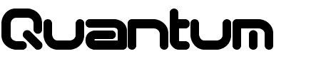 Quantum Round (BRK) Schriftart