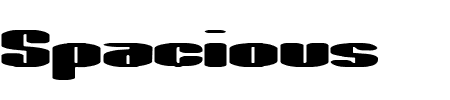 Schriftart Spacious BRK: Mehr Infos & Vorschau Generator TTF: Spacious BRK Schriftart