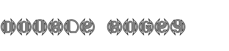 Schriftart Double Bogey BRK: Mehr Infos & Vorschau Generator TTF: Double Bogey BRK Schriftart