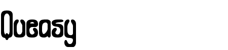 Schriftart Queasy BRK: Mehr Infos & Vorschau Generator TTF: Queasy BRK Schriftart
