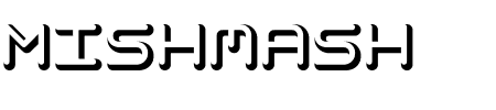 Schriftart Mishmash Fuse BRK: Mehr Infos & Vorschau Generator TTF: Mishmash Fuse BRK Schriftart