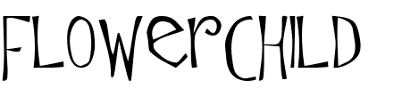 TTF: FlowerChild Schriftart