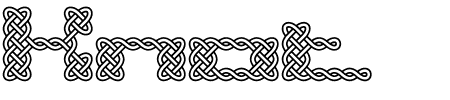 TTF: Knot BRK Schriftart