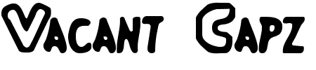 TTF: Vacant Capz BRK Font