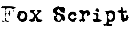 TTF: Fox Script Schriftart