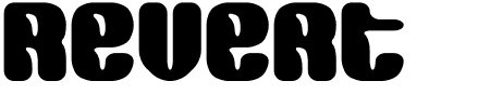 Revert Round BRK Schriftart